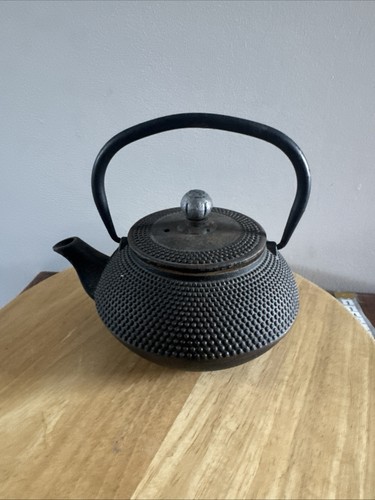 Cast iron kettle teapot - cast, small