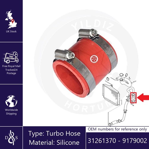 Turbo hose fits volvo - hose, c70