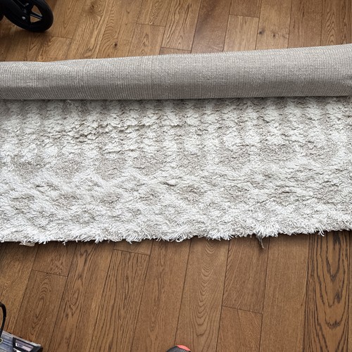 Cream pattered rug urban - pattered,
