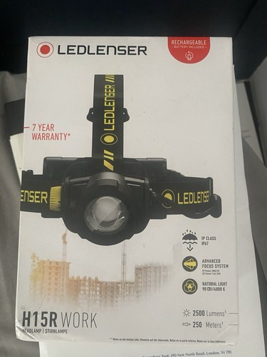 Led lenser h15r work - lenser,
