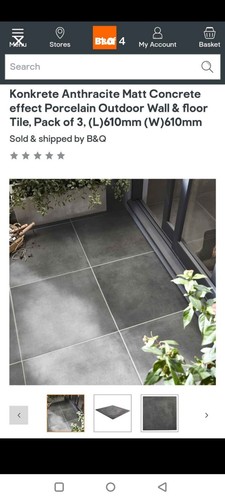Konkrete anthracite - b&q,