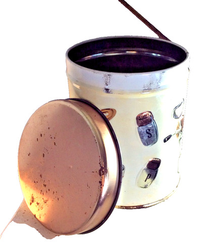 Vintage weibro canister - vintage,