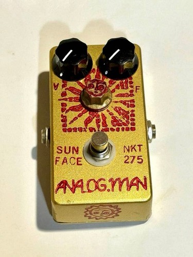 Rare analog man - sun, face