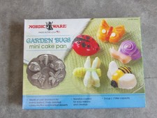 Nordic Ware Garden Bugs Mini Cake Pan BNIB