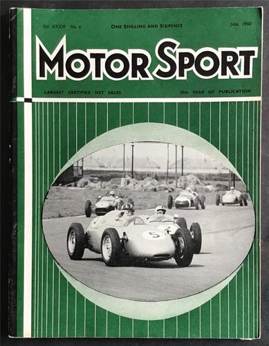 Motor sport magazine - motor, jun