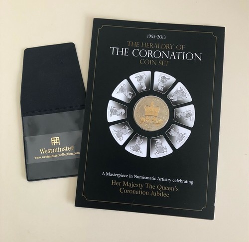 Heraldry the coronation - of,