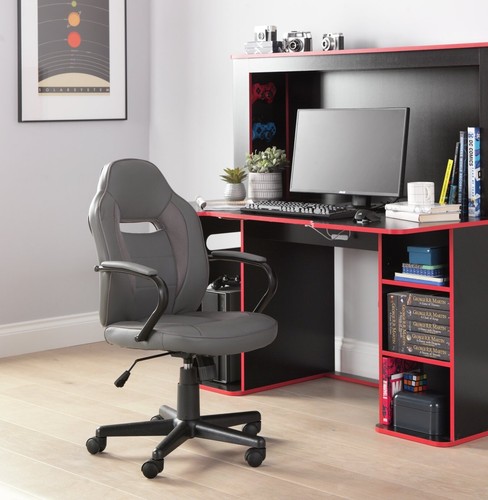 Faux leather gaming - faux,
