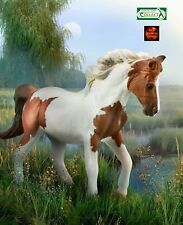 Chincoteague Pony Chestnut Pinto Horse Toy Model by CollectA 88929