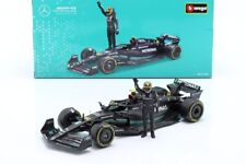 Burago 1/24 Scale 18-28037 - Mercedes AMG F1W14 #44 Lewis Hamilton 2023 - Black