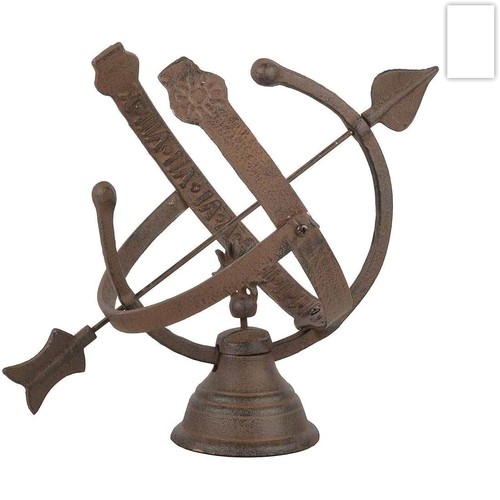 Th28 cast iron sundial garden - cast,
