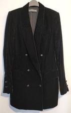 Zara Black Velvet Double