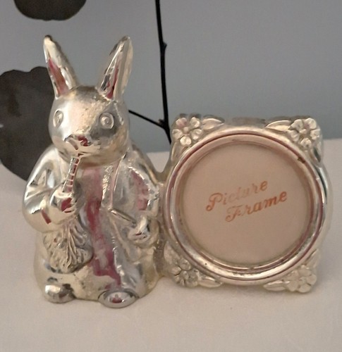 Silver plated peter rabbit - silver,