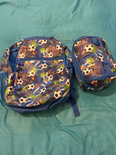 Kids small blue soccer - blue,