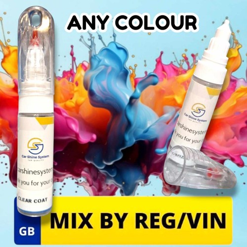 Touch paint mixed car - up,