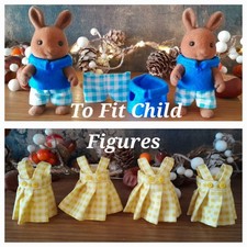 Sylvanian Families Clothes/ Accessories To Fit Child Figures, School Uniform