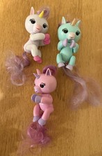 3 X Fingerlings Unicorns