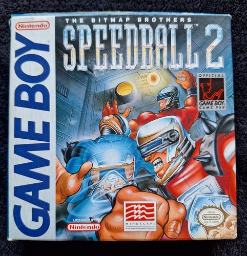 Game boy speedball box - game, 2