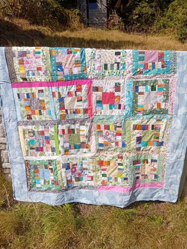 Blanket handmade patchwork - handmade,
