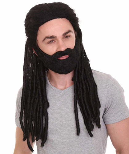 Black dreadlocks wig - dreadlocks, fiction