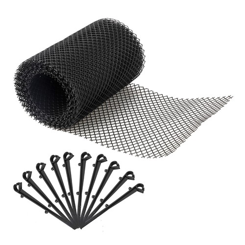 Plastic mesh gutter - mesh, guard