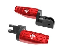 Adjustable Sport Pilot Footpegs Kit Red Dbk Ducati Scrambler 800 Icon 2015 2023