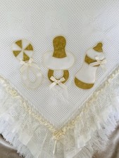 Romany Cream and Gold Shawl