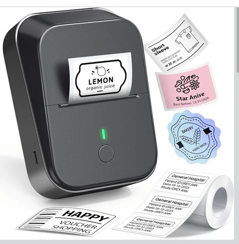 Pm260 label maker machine with - label,