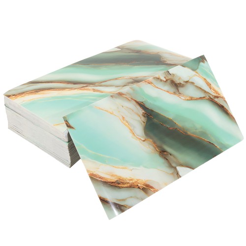 50pcs marble self adhesive - 50pcs, self-adhesive