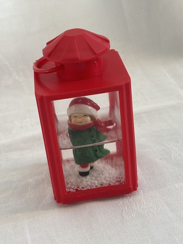 Vintage snow globe lantern - vintage,