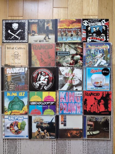 Collection punk rock cds - collection,