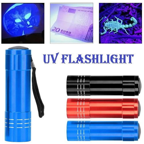 Black light torch - uv, torch,
