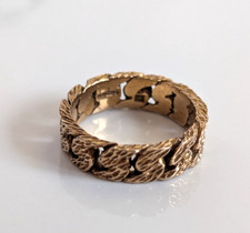 9ct Yellow Gold Keeper Ring
