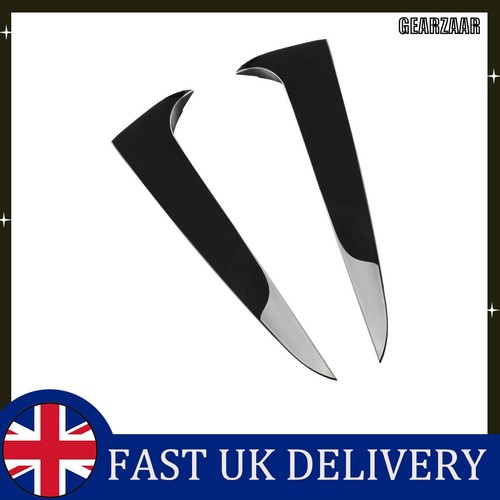 Rear window splitter black - rear,