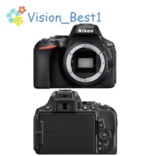 Nikon D5600 DSLR Digital Camera Body Only 24.2MP Vintage CMOS Sensor Black
