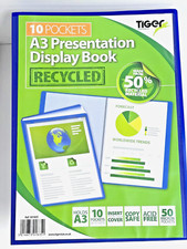 12 - pack Blue A3 Display Book