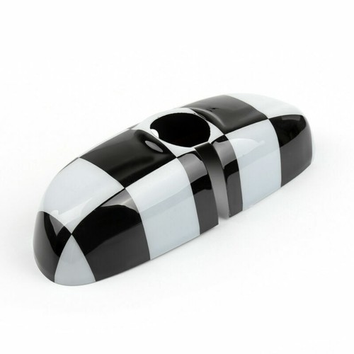 Black checkered pattern rear - checkered,