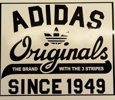 Adidas originals  1949  7" x