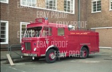 DURHAM COUNTY FIRE BRIGADE Fire Engine (VUP937L) 6x4"colour print from negative