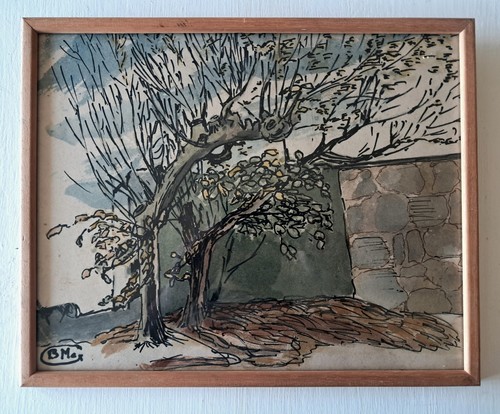Original welsh ink wash - original,