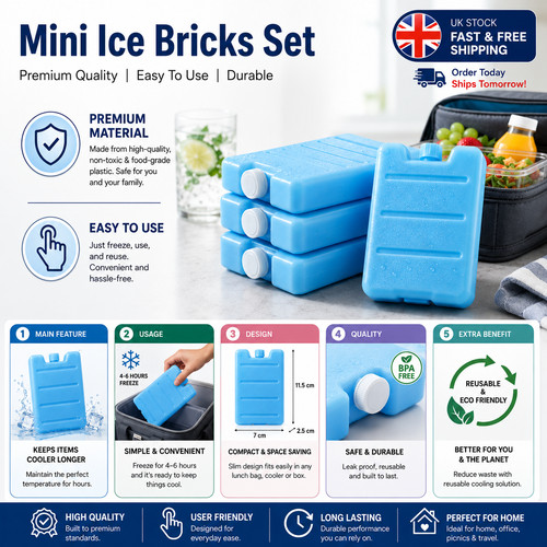 Freezer blocks ice brick - freezer,