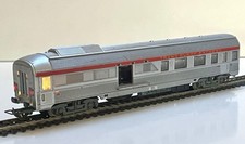 JOUEF HO SNCF TEE INOX FLUTED POST CARRIAGE WITH BRAKE LIGH to restor