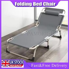 2X Heavy Duty Oversized Folding Bed Single Camping Cot Travel Guest Lightweight