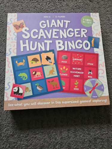 Giant scavenger hunt bingo - giant,