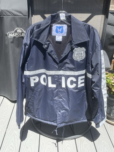 Nypd reflective windbreaker - nypd,