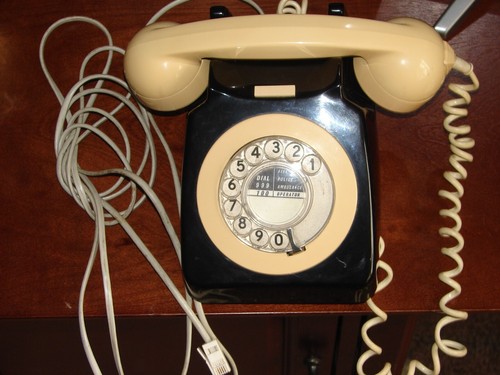 Retro style telephone - retro,
