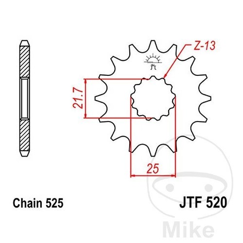 Sprocket for suzuki - for,