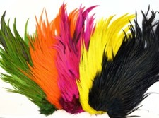 DYED COCK SADDLE,FLY TYING