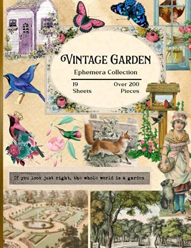 Vintage garden ephemera - vintage,
