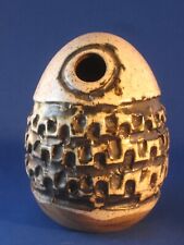 CAROL CUTLER  POOLE STUDIO POTTERY 1975 "ATLANTIS" EGG VASE ? IN VGC