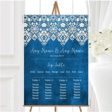 Vintage Blue Old Paper &